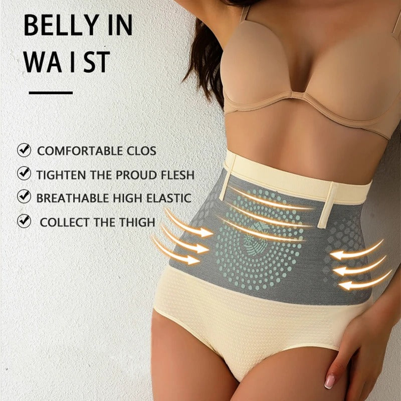 Seamless Magnetic High Waist Shaping Panties