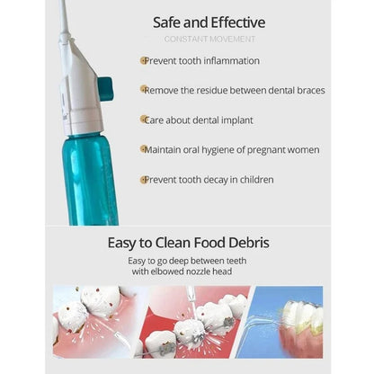 Portable High-Pressure Oral Flosser