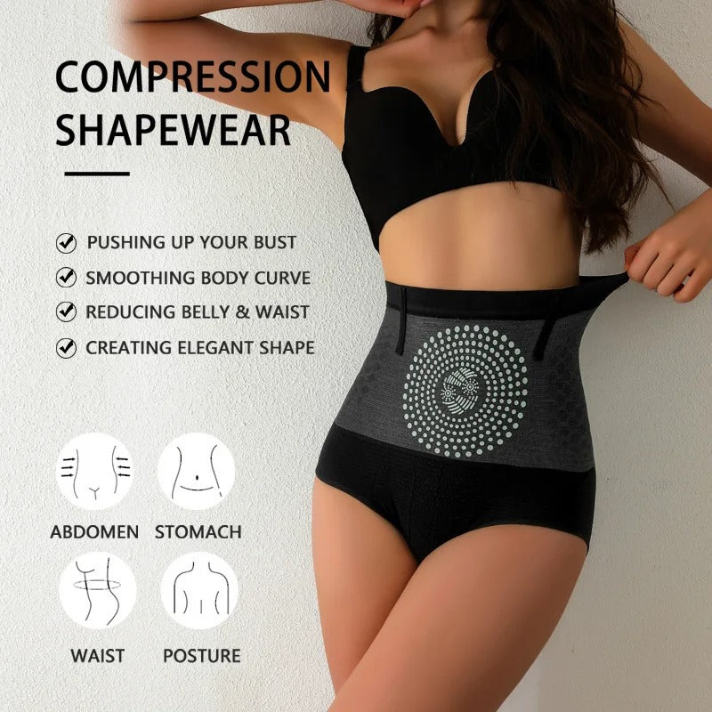 Seamless Magnetic High Waist Shaping Panties